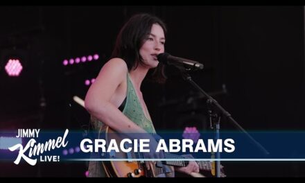 Gracie Abrams Mesmerizes on Jimmy Kimmel Live with “Let It Happen” Performance