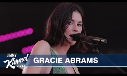 Gracie Abrams Mesmerizes with Stunning Performance of “Close to You” on Jimmy Kimmel Live