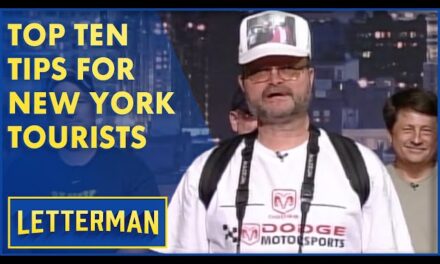 David Letterman’s Hilarious Top Ten List Reveals the Quirks of NYC Tourism