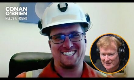 Conan O’Brien Chats with Underground Miner on “Conan O’Brien Needs A Fan