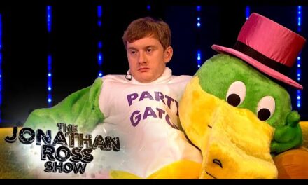 James Acaster’s Memorable Party Gator Entrance on The Jonathan Ross Show