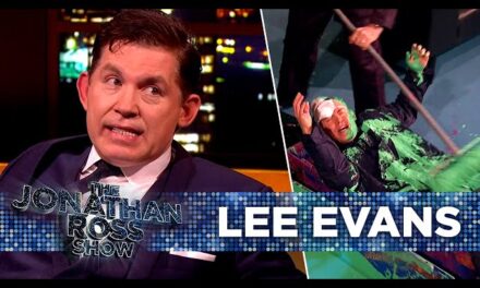 Comedian Lee Evans Shines on The Jonathan Ross Show with Hilarious Banter and Set Redecoration