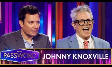 Jimmy Fallon and Johnny Knoxville Play Heart-Pounding Game of Password on The Tonight Show