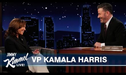 Vice President Kamala Harris Opens Up About Reproductive Rights and Healthcare on Jimmy Kimmel Live