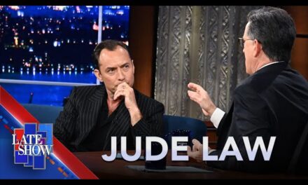 Jude Law Discusses Challenges and Transformations in Firebrand on The Late Show with Stephen Colbert