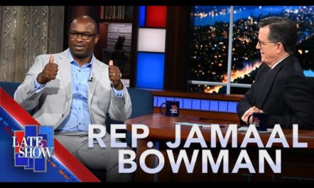 Congressman Jamaal Bowman Harnesses Power of Hip Hop for Political Change on ‘The Late Show with Stephen Colbert’