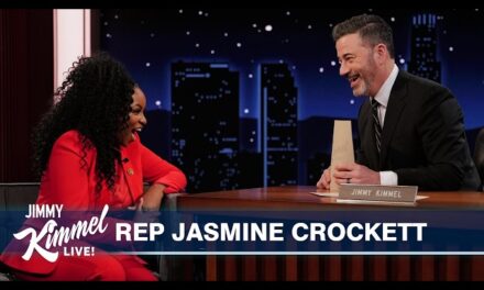 Congresswoman Jasmine Crockett Claps Back at Marjorie Taylor Greene on Jimmy Kimmel Live