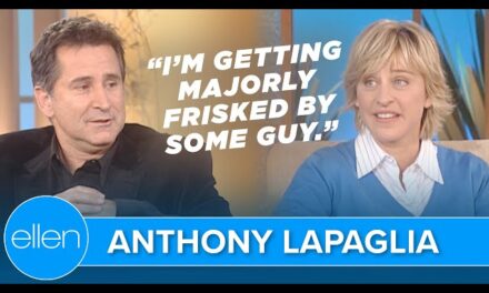 Anthony LaPaglia Talks Golden Globe Win and More on The Ellen Degeneres Show