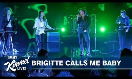 Brigitte Takes Jimmy Kimmel Live by Storm with Mesmerizing Performance of “We Were Never Alive