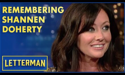 Shannen Doherty Discusses Her Return to “90210” on David Letterman Show