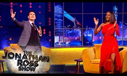 Oti Mabuse Teaches Dad Dancers to Groove on ‘The Jonathan Ross Show’