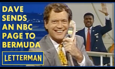 David Letterman Sends NBC Page on Unforgettable Adventure on the QE2