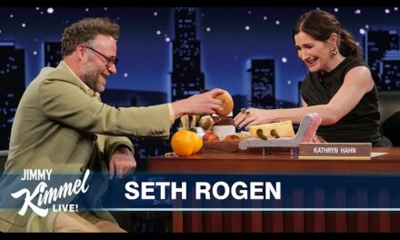 Seth Rogen and Kathryn Hahn Dish on “Sausage Party: Foodtopia” in Hilarious Talk Show Interview