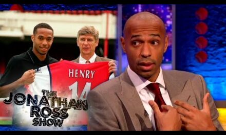 Thierry Henry Opens Up About Fashion, Racism, and Future Aspirations on The Jonathan Ross Show