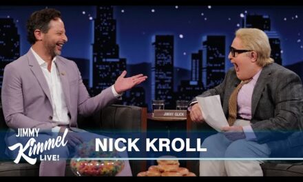 Nick Kroll and Jiminy Glick’s Hilarious Banter on Jimmy Kimmel Live