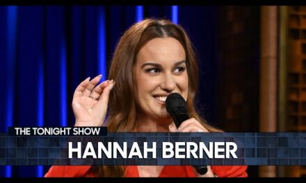 Comedian Hannah Berner Delights with Hilarious and Relatable Stand-Up on The Tonight Show