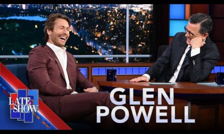 Glen Powell’s Surprising Past Revealed on The Late Show with Stephen Colbert