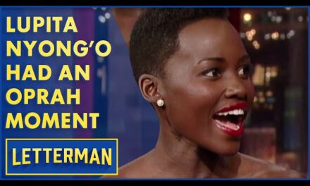 Lupita Nyong’o Reveals Fascinating Upbringing and Academy Award Journey on David Letterman’s Talk Show