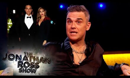 Robbie Williams Opens Up About His Wife Ayda Field ‘Saving His Life’ on The Jonathan Ross Show