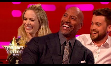 Dwayne Johnson, Emily Blunt, and Jack Whitehall Charm on “The Graham Norton Show