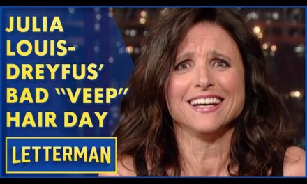 Julia Louis-Dreyfus Talks “Veep,” Iconic Haircut, and “Seinfeld” on David Letterman’s Talk Show