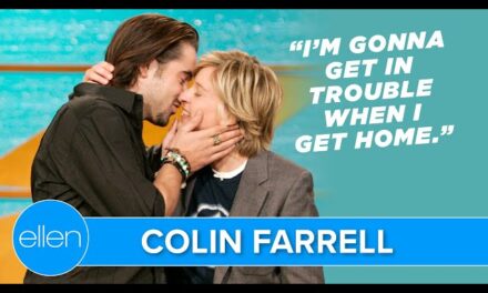 Colin Farrell’s Memorable First Kiss on The Ellen Degeneres Show in 2004