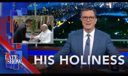 Stephen Colbert Meets Pope Francis: A Memorable Encounter with Comedy and God