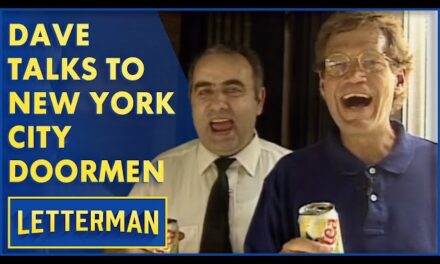 David Letterman Explores the World of New York City Doormen in Hilarious Talk Show Segment