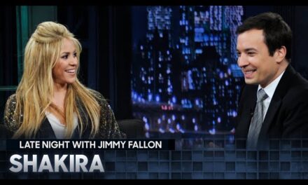 Shakira Reveals New Music Video and Talks Philanthropy on The Tonight Show with Jimmy Fallon