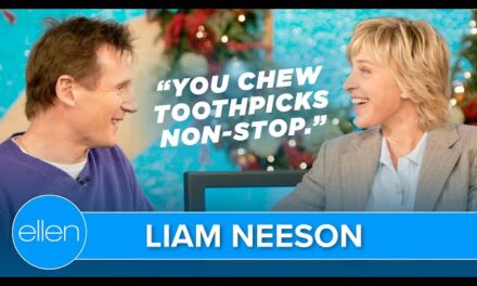 Liam Neeson Shines with Wit and Charm on The Ellen Degeneres Show in 2004