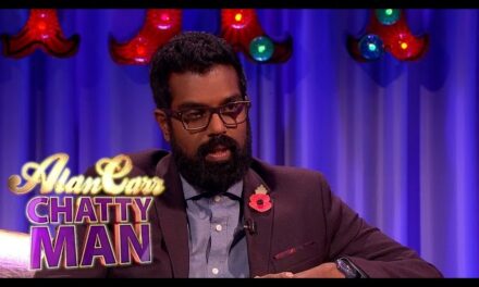 Romesh Ranganathan Leaves Viewers in Stitches During Hilarious Appearance on “Alan Carr: Chatty Man