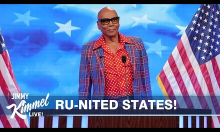 RuPaul’s Hilarious Campaign Platform and Crazy New Trumpy Trout on Jimmy Kimmel Live!