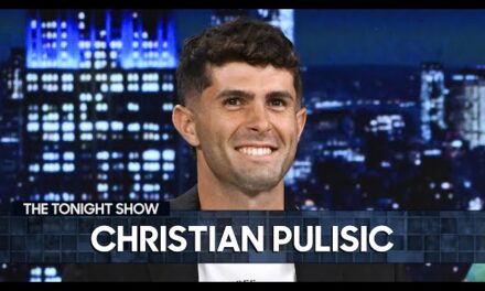 Christian Pulisic Talks Soccer Journey and Unique Celebratory Move on The Tonight Show with Jimmy Fallon