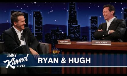 Ryan Reynolds and Hugh Jackman’s Hilarious Banter on Jimmy Kimmel Live