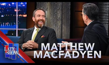 Matthew Macfadyen Talks Deadpool and Wolverine on The Late Show with Stephen Colbert