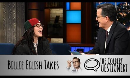 Billie Eilish Reveals Her Favorite Sandwich and Scariest Animal on “The Late Show with Stephen Colbert