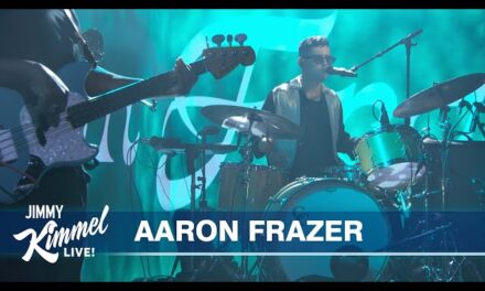 Aaron Frazer’s Captivating Performance of “Into the Blue” on Jimmy Kimmel Live