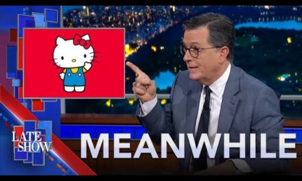 Stephen Colbert Keeps Viewers Laughing with Sharks, Snoop Dogg, and Hello Kitty’s Secret Identity