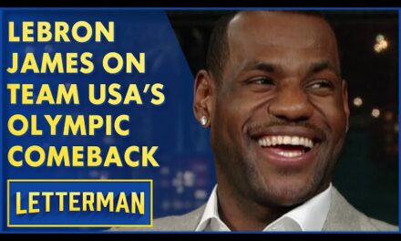 LeBron James Reflects on Team USA’s Olympic Gold Win on David Letterman’s Show