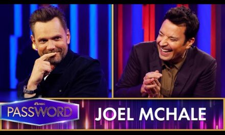 Jimmy Fallon and Joel McHale Play Hilarious Game of Password on The Tonight Show