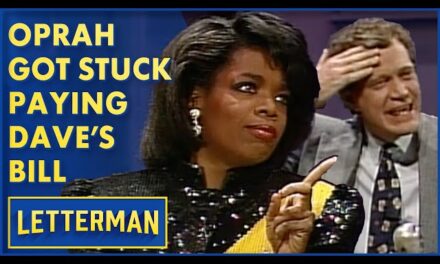 Oprah Winfrey Pays for David Letterman’s Lunch in Hilarious Talk Show Episode