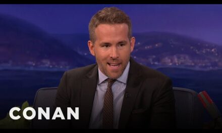 Ryan Reynolds Opens Up About Fatherhood and Hilarity Ensues on Conan O’Brien’s Show