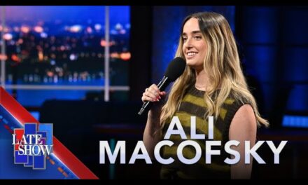 Rising Star Ali Macofsky Brings Hilarious Comedy to “The Late Show with Stephen Colbert