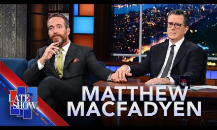 Matthew Macfadyen’s Captivating Recreation of “Succession” Finale Scene on The Late Show with Stephen Colbert