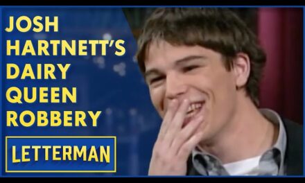 Josh Hartnett’s Hilarious Dairy Queen Mishap and Minnesota Vikings Chat on David Letterman Show