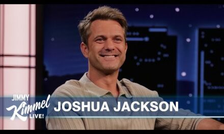 Joshua Jackson Talks “Dr Odyssey” on Jimmy Kimmel Live: Hilarious Medical Scenarios and Sibling Rivalry