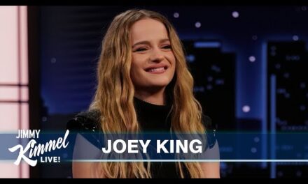 Joey King Talks ‘Uglies’, Wedding, and Hilarious Encounters on Jimmy Kimmel Live