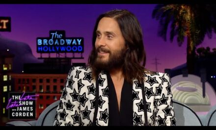 Jared Leto Talks Climbing, Bahamas Vacation, and “House of Gucci” on “The Late Late Show