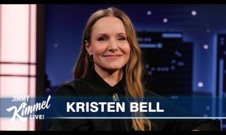 Kristen Bell Shares Hilarious Anecdotes on Jimmy Kimmel Live, Talks New Netflix Series