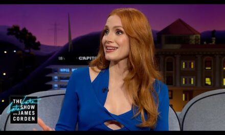 Jessica Chastain Discusses Embarrassing Encounter with Meryl Streep on The Late Late Show